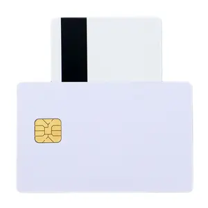 Rfid Sle5542 Chip White Pvc Contact Chip 4428 Blank Contactless IC Smart Card for Hotel