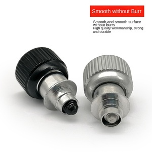 Vis à main en aluminium à filetage fin PF51/52-M3M4M5M6 avec vis à ressort et rivet assure la stabilité et la durabilité - Product Image 3