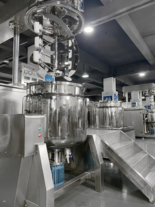 Face Cream Petroleum Jelly Cosmetic Cream <strong>Grease</strong> <strong>Making</strong> <strong>Machine</strong> Skin Care Lotion Emulsifier Mixer Vacuum Emulsifying <strong>Machine</strong> - Product Image 4