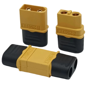 Connecteur XT60H-F XT60-H-M mâle-femelle, bornes de soudure haute intensité 30A 500V pour batterie Li-ion, drone RC, système d'alimentation - Product Image 2