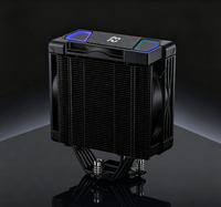 Ventilateur de refroidissement PWM 4 broches à roulement fluide en cuivre et aluminium pour dissipateur thermique de PC de jeu, boîtier d'ordinateur, refroidisseur d'air CPU