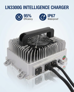 Cargador de Batería de Litio de 80V LNLEE 92.4V 100.8V 15A 20A 25A, Cargador Rápido Inteligente para Baterías de Iones de Litio <span class=keywords><strong>22S</strong></span> 24S, para Montacargas y Vehículos Eléctricos - Product Image 1