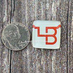 Juego de cabina con imagen de marca de ganado con tema occidental, piedras preciosas sueltas dobles para diseñadores de joyería, incrustaciones hechas a mano y piezas llamativas - Product Image 1