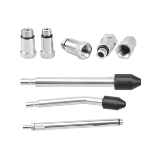 11PC Professional 0-300PSI Compression Tester Kit Gasoline Cylinder <strong>Pressure</strong> <strong>Gauge</strong> for Car/Motorcycle Body Repair Vehicle Tools - Product Image 5