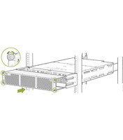 Switch Enterprise Juniper MX304-PREM dengan MX304-LMIC16-BASE dan S-MX-16C-A1-C1-P Pemasangan Rak 2/4-Tiang Aliran Udara Depan ke Belakang