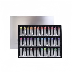 Etudiant <span class=keywords><strong>Gouache</strong></span> Peinture Budget pour Cours d'Art Débutant <span class=keywords><strong>Gouache</strong></span> Kit Tubes <span class=keywords><strong>de</strong></span> Couleur pour Étudiants Opaque Non Toxique Rechargeable Lavable - Product Image 3