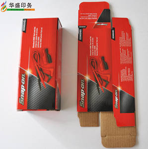 Enveloppe de livre de magazine de bande dessinée enveloppe plate emballage en carton ondulé enveloppe de livre à plusieurs profondeurs avec fermeture à glissière - Product Image 2