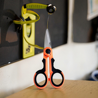 VINTOOL Ciseaux à lame dentelée en fibre optique Outils de coupe Kevlar Ciseaux dentelés en fibre Kevlar