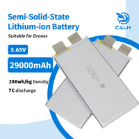 Batterie à l'état solide Batterie au lithium polymère à décharge élevée 3.65v 29ah 29000mAh 7c Batterie Lipo Batterie Fpv