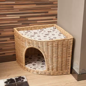 JY, Новое поступление, плетеное вручную плетеное деревянное домашнее животное, кошачий домик, кошачий домик-четыре сезона для домашних животных, кроватка для маленьких животных - Product Image 5