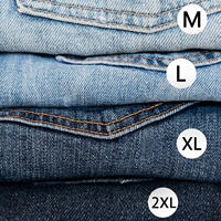 500 pièces papier couché imperméable brillant taille personnalisée autocollant personnalisé étiquettes de taille de vêtements pour vêtements T-Shirts