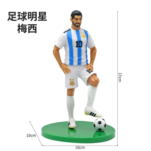 Figurines <span class=keywords><strong>de</strong></span> stars du football, modèle Messi, Ronaldo, Mbappé, Neymar, figurine d'exposition, <span class=keywords><strong>poupée</strong></span> <span class=keywords><strong>de</strong></span> star du football - Product Image 6