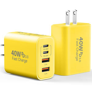 Chargeur mural multiport USB-C 40W 4 ports OEM avec charge rapide QC3.0 pour iPhone 17 - Product Image 1