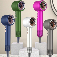 Nouveau sèche-cheveux professionnel pliable 2000W pour hôtel, moteur haute vitesse 110 000 tr/min, technologie ionique négative pour un séchage rapide, utilisation en salon