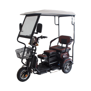 Scooter électrique à 3 roues certifié EN15195, 48 V, carrosserie ouverte, motorisé, 1000 W, vélo cargo à trois roues pour personnes handicapées, EEC - Product Image 6