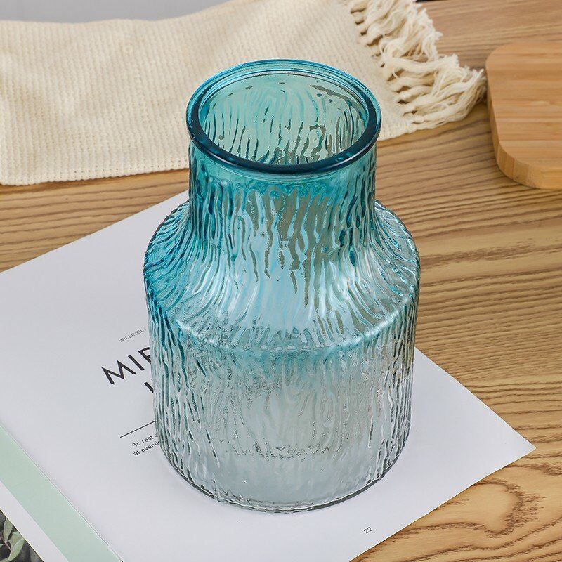 Factory Produced Wholesale Glass Flower Vase for Home Decor