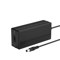 Vente directe fabricant – Adaptateur secteur CC 32W 8V4A avec OTP/OVP, faible ondulation, certifié FCC/CE, câble rétractable pour