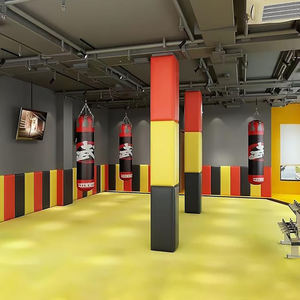 Panneaux muraux rembourrés chambre de bébé maternelle équipement de jeu gris rose insonorisant 3D <span class=keywords><strong>Anti</strong></span> Collision rembourrage mural en mousse sûre - Product Image 5