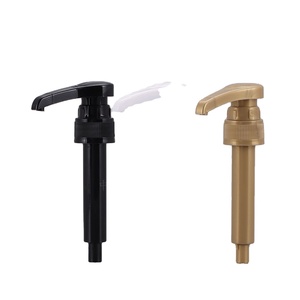 SY Factory Supply Plastic 8cc 10cc Coffee Syrup <b>Pump</b> 28 400 Platinum <b>Black</b> Torani Syrup Bottle Dispenser <b>Pumps</b> - Product Image 1