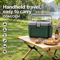 Glacière extérieure 16QT robuste et résistante aux chocs pour la pêche, les voyages et les road trips – Service de marque privée