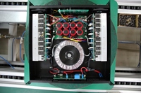 En stock CA9 2x600W Amplificateurs de puissance à boîtier métallique avec stéréo/mono/surround et XLR pour les petites performances sur scène