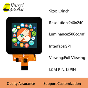 1.3inch hiển thị vuông 240x240 xem đầy đủ IPS TFT LCD module SPI + RGB mipi DSi giao diện với màn hình cảm ứng LCD Bảng điều chỉnh - Product Image 5