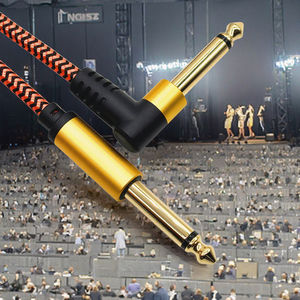 6ft 1.8M Rechte Hoek Naar Rechte 6.35Mm 1/4 Instrument Kabel Basversterker Koord Voor Elektrische Basgitaar Pro Aux Jack Audiokabel - Product Image 5