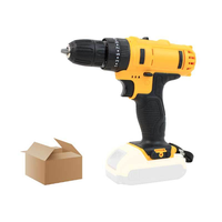 Ensemble d'assemblage de vente directe d'usine de mini perceuse électrique sans fil avec moteur sans balai à piles
