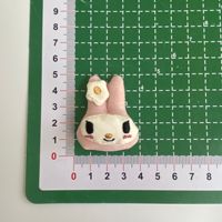 Nouveau mignon dessin animé Animal broche ours pendentif enfants vêtements accessoires lapin chapeau chaussettes accessoires