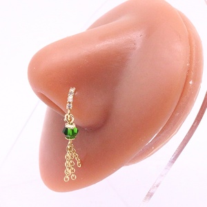 Gaby Anneau de nez en acier inoxydable pour femme Plaqué or Pendentif de créateur Chaîne Tassel Dangling Cute Wholesale <span class=keywords><strong>Piercing</strong></span> for Gift - Product Image 1