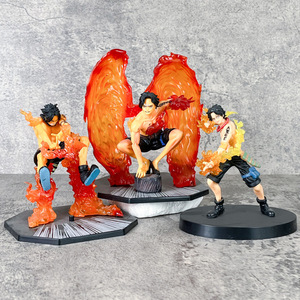Modèle de collection tendance semi-fini en PVC à assembler, version bataille, style poing de feu, de l'Impérial Pirate Luffy, Ace, <span class=keywords><strong>Zoro</strong></span>, Sanji et style des neuf épées - Product Image 4
