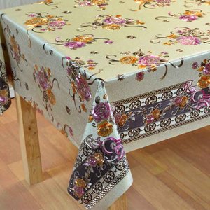 Professional Customized Printed Vinyl Tablecloth <strong>Waterproof</strong> PVC <strong>Table</strong> <strong>Cover</strong> for Household Dining <strong>Table</strong> - Product Image 5