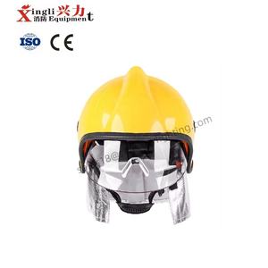 유럽 유형 하이 퀄리티 방화 안전 소방관 소방 헬멧 비상 모자 - Product Image 5