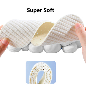 Vendite dirette della fabbrica di vendita calda in lattice di schiuma personalizzato bianco sudore assorbente spugna di spugna scarpe solette in lattice per scarpe - Product Image 5