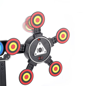 360. Cible de tir électronique rotative et mobile avec retour automatique pour pistolet jouet, accessoires de tir DMart, disques volants et flèches - Product Image 4