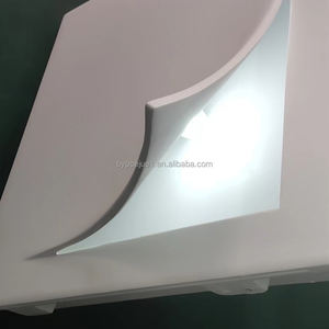 Lámpara de <span class=keywords><strong>Techo</strong></span> LED Cuadrada Oculta, Decorativa, Empotrada en Yeso, para Sala de Estar, Decoración del Hogar - Product Image 6