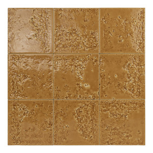 Piastrella Ambra Bahia-13 13x13 cm 9 mm Lucida con Bordi Irregolari - Product Image 2