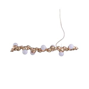 Estilo de lujo Decoración interior Hotel Villa forma de bola Lámpara de tira de LED de vidrio moderno - Product Image 2