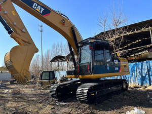 รถขุดดินสำหรับ320c 320d2 320b 20ตันมือสอง2022 320d2แมวรถขุดตีนตะขาบของแท้ - Product Image 3