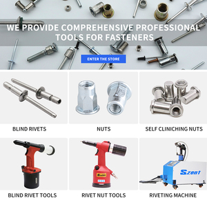 Nhà Máy Bán buôn thép carbon đinh tán Nut M3 M4 M5 M6 M8 M10 M12 mở đầu phẳng có khía ren chèn NUT - Product Image 6