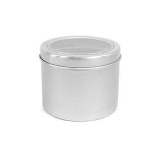 Barattoli in Alluminio Vuoti Colorati e Stampati, Scatole Rotonde in Latta con Logo Personalizzato, Contenitori per Caffè, Crema e Cosmetici - Product Image 2