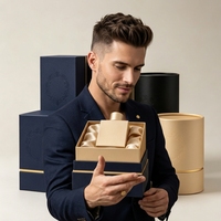 Boîte en papier personnalisée pour emballage de parfum, logo personnalisé, cadeau premium pour le Ramadan