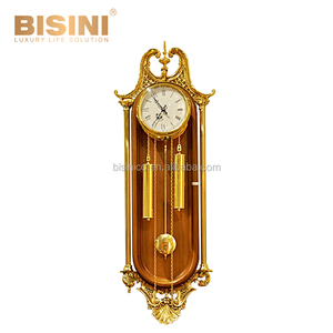 85 Inches Cao Sưu Tập Phong Cách Baroque Vàng Mạ Đồng Cổ Tích Phụ Nữ Và Cherubs Chiếc Đồng Hồ Đồng Hồ Quả Lắc - Product Image 5