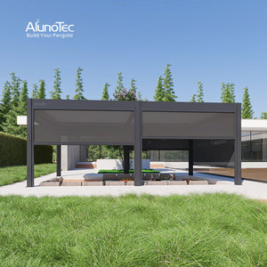 Tende <span class=keywords><strong>a</strong></span> <span class=keywords><strong>Rullo</strong></span> in PVC AlunoTec con Zip, Tessuto per Schermatura Solare da Patio, Tende <span class=keywords><strong>Esterne</strong></span> <span class=keywords><strong>a</strong></span> <span class=keywords><strong>Rullo</strong></span> - Product Image 2