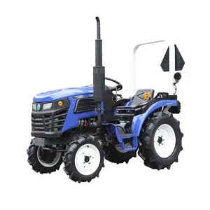 Petit tracteur 4X4 Mini Farm 25Hp Motoculteur 4X4 Farm 4WD Compact Kubota Tractors 4X4 Mini Farm Tractor