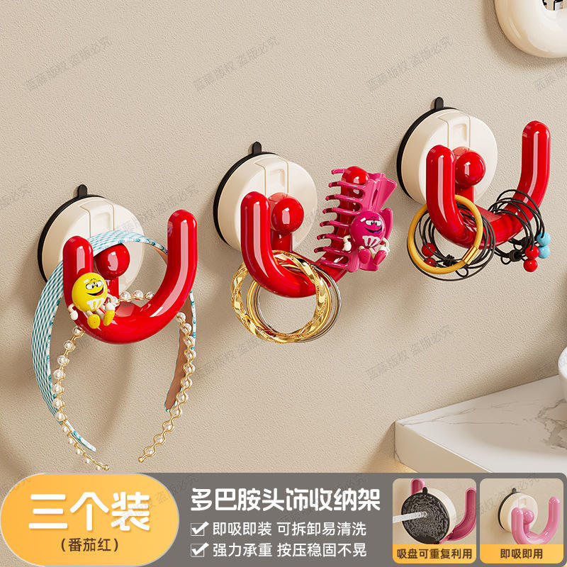 Support de rangement pour couvre-chefs Dopamine rouge (paquet de 3)