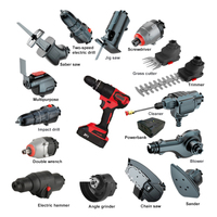 Kit combiné d'outils électriques OEM 21V MAX Ensemble d'outils électriques sans fil 16 en 1 Ensemble combiné d'outils électriques polyvalents