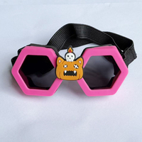 Baikang 3036 Lunettes d'Halloween pour animaux de compagnie, Lunettes de soleil pour chats, Lunettes pour chiens de taille moyenne et grande, Lunettes de protection pour chiens