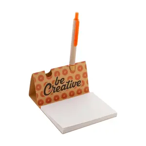 Portapenne e portapost-it in cartone, gadget ecologici - Product Image 1