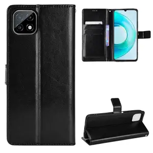 Роскошный чехол-книжка из искусственной кожи Crazy Horse для <span class=keywords><strong>WIKO</strong></span> T3 - Product Image 1